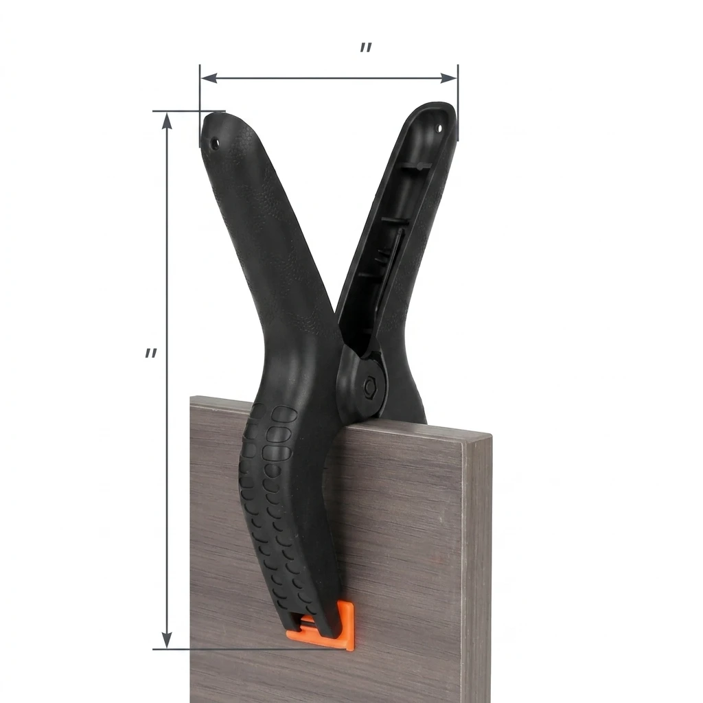 Spring Clamps for Woodworking Photography Backdrop Heavy Duty Plastic A-Type Multi-Purpose Clamping Tools