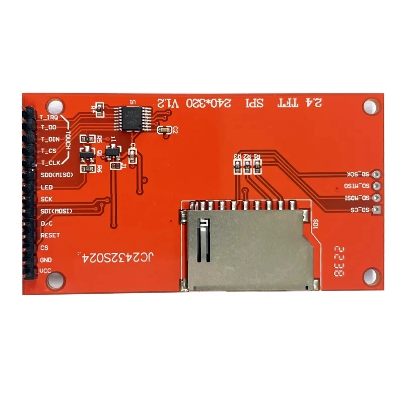 Smart Display Screen com ou sem toque, SPI LCD, módulo TFT, original de fábrica, ILI9341, 2.4 \