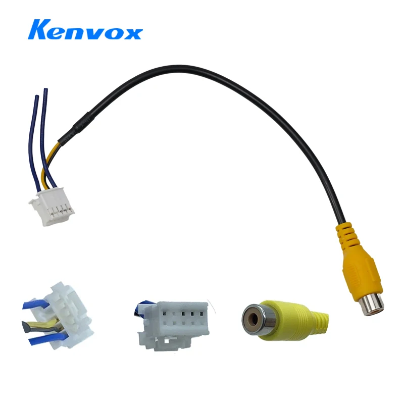 Universal 10Pin Innovative Practical For Android Radio Car Accessories Camera Video Input Cable Adapter Wiring Connector