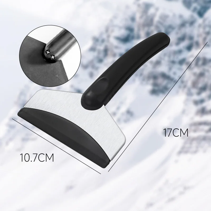 Universal Multifunction Car Snow Shovel, Windshield Degeling, Ice Scraper Tool, Glass Snow Removal Tools, Auto Acessórios, Inverno