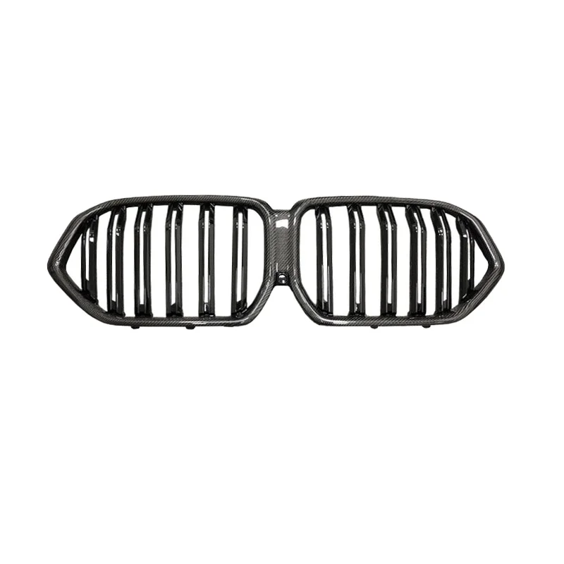 

Carbon Fiber LD Style Front Bumper Kidney Center Mesh Grill Grille for BMW X6M F96 Front Grille