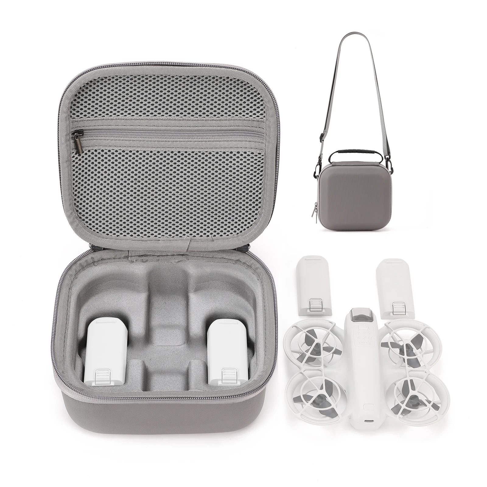 Étui de rangement portable pour importateur DJI NEO, sac de protection à coque rigide, anti-rayures, anti-poussière, résistant aux chutes, stockage de batterie