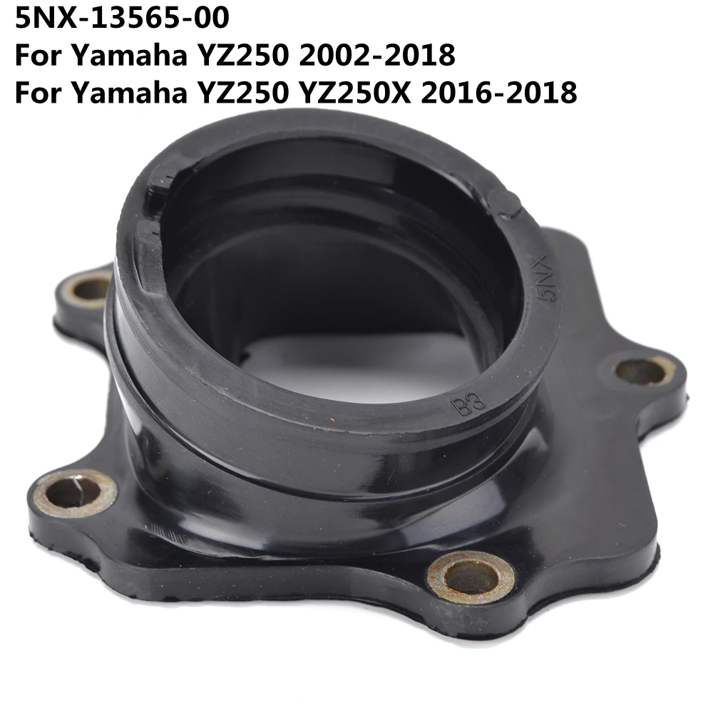 Motocykl gaźnika Adapter kolektor dolotowy do Yamaha YZ250 2002-2018 YZ250 YZ250X 2016-2018 YZ 250 250X 5NX-13565-00