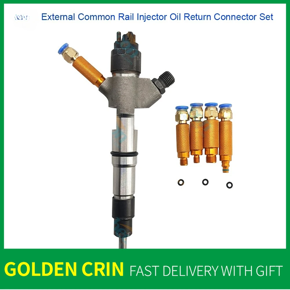 

CRIN Внешний инжектор Common Rail, соединитель для возврата масла, инструменты для ремонта адаптера