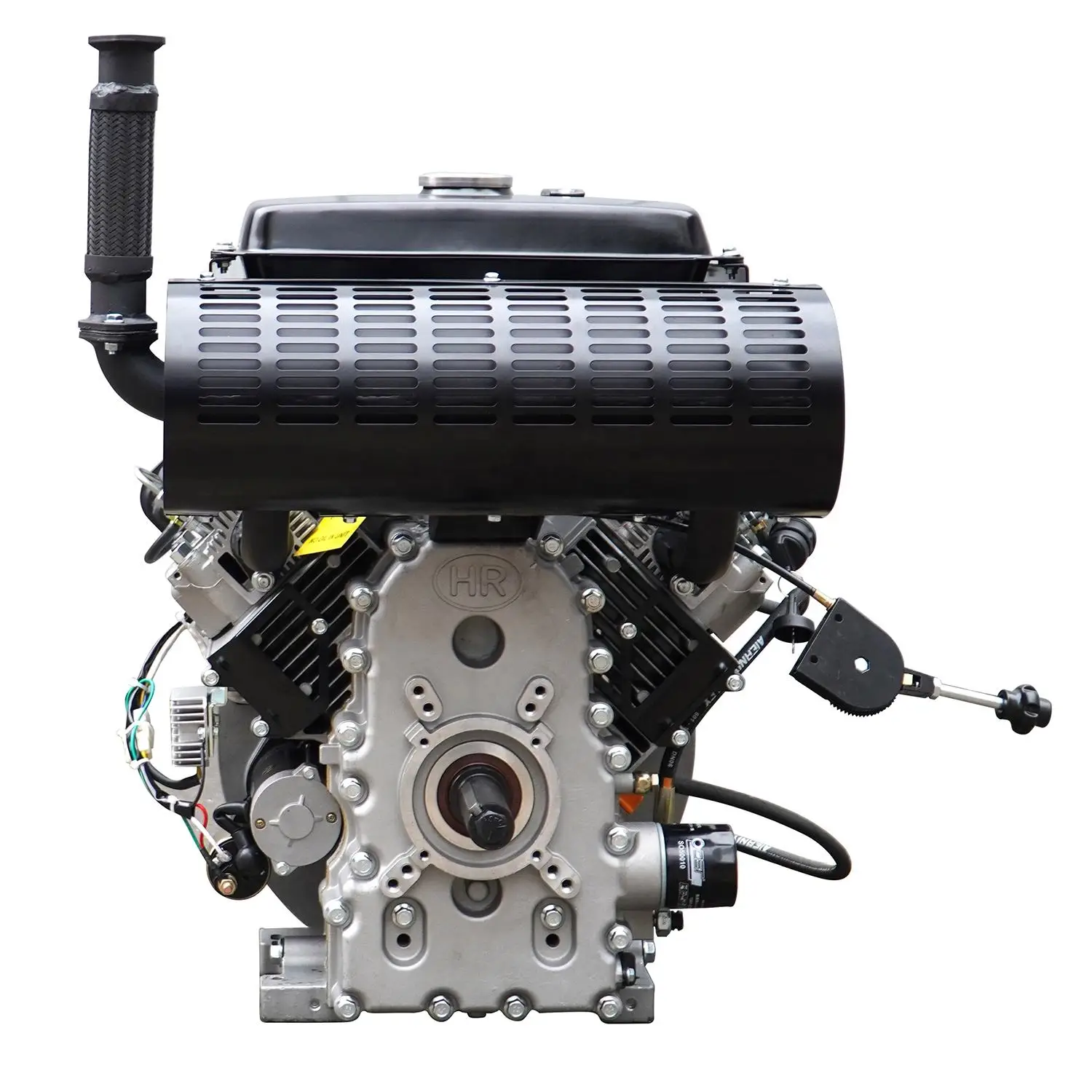 

HR2V98 22KW Air Cooled Two Cylinder Diesel Engine 30hp,36.5mm Keyway Shaft