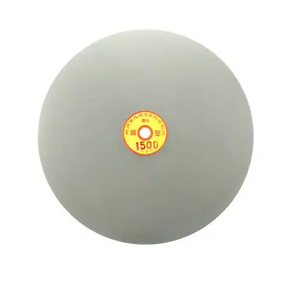 250mm 10-inch Grit 1500 Diamond Coated Flat Lap Disk Wheel Grinding Sanding Disc