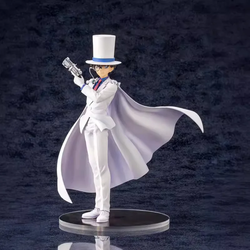 

Изысканная модель ручной работы Detective Conan Kid the Phantom Thief. Высококачественный материал ПВХ. Украшение рабочего стола. Подарок на день рождения