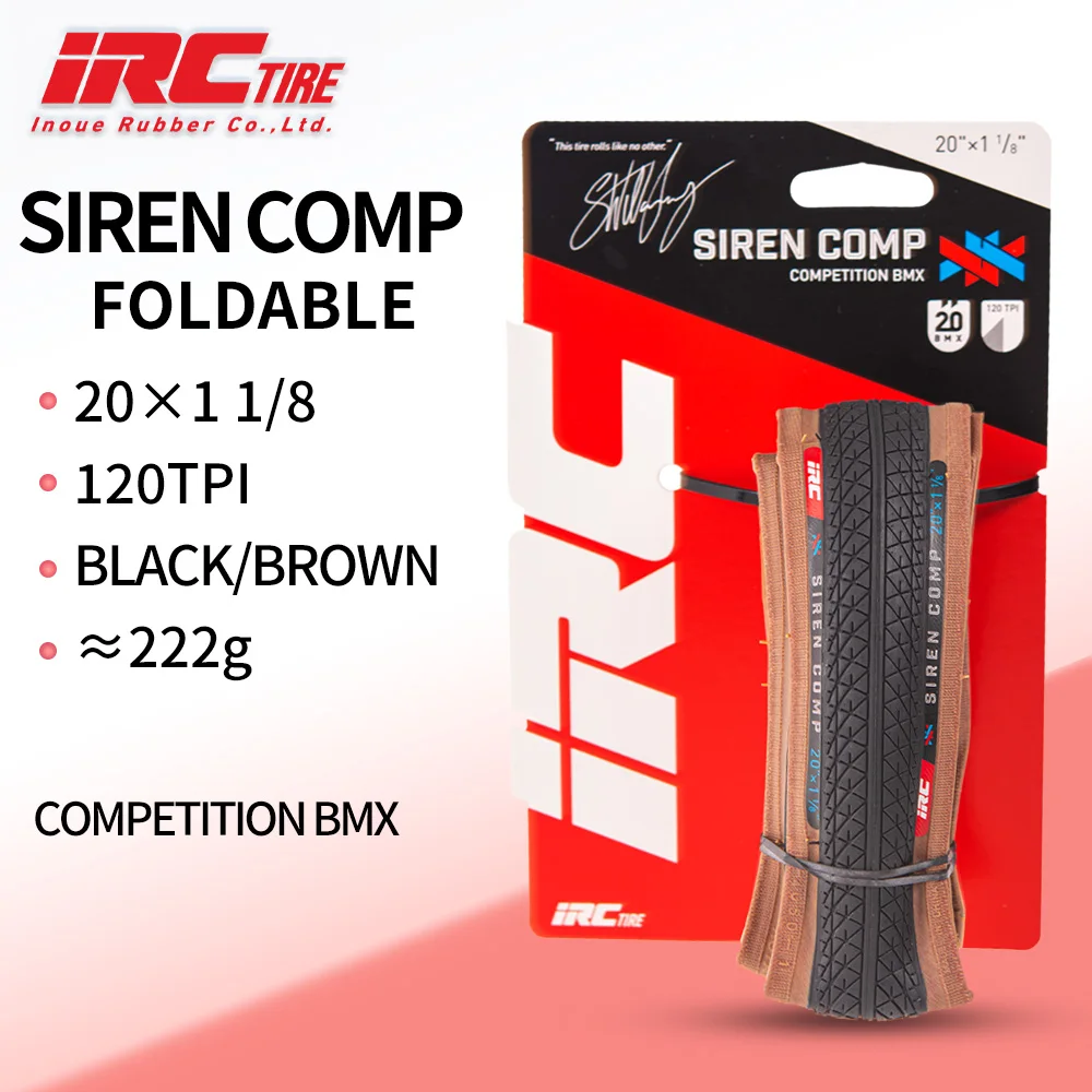 Irc siren comp-自転車タイヤ,bmx,20x1.5, 20x1.75, 20x1.90, 24x1