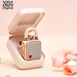 Original Lovelock Wireless Bluetooth Speaker Mini Portable Pocket Speaker with Recording TWS Connection for Birthday Unique Gift
