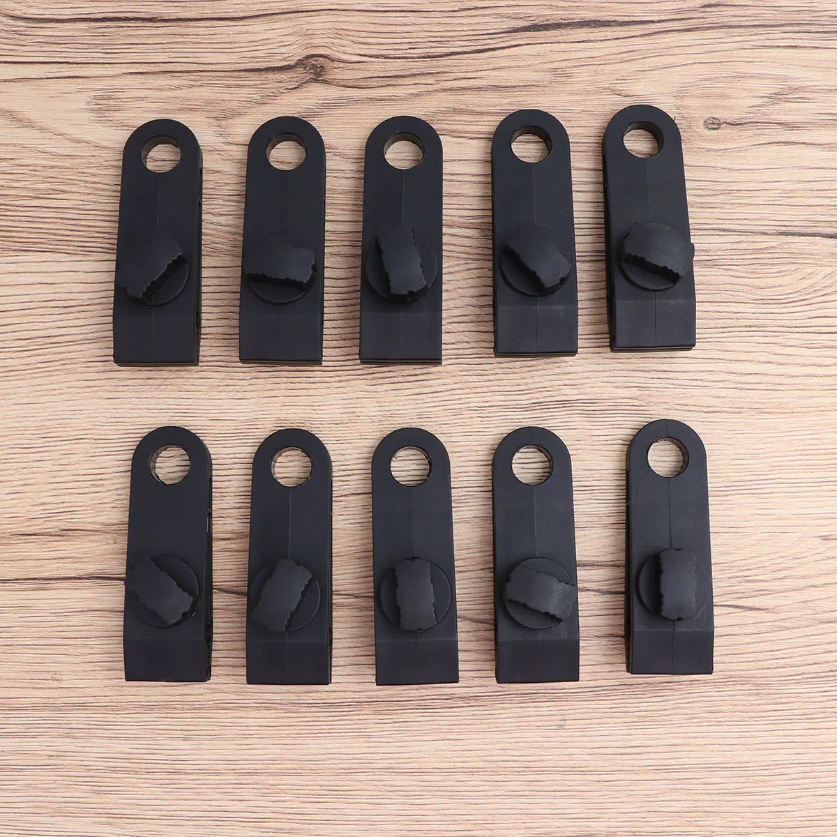 

10pcs Tent Clip Heavy Duty Lock Grip Awning Clamp For Camping Canopies Tarps Outdoor Windproof Ground Anchor Spiral Design