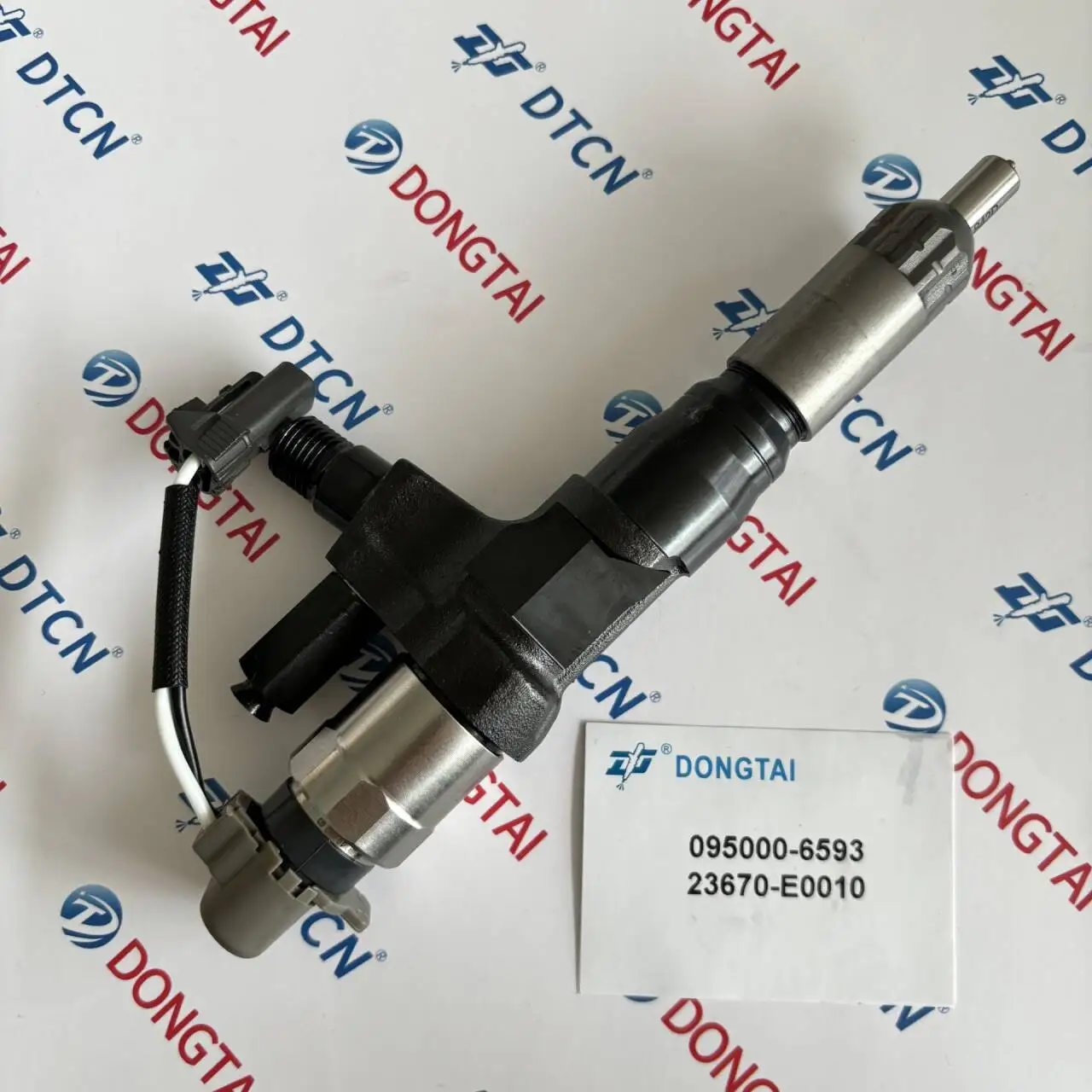 Common Rail Injector 095000-6593, 23670-E0010 for Hino JO8E