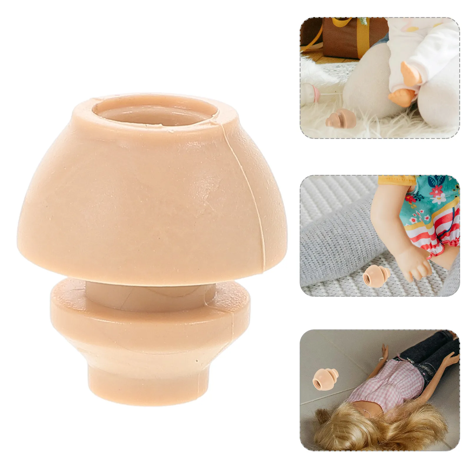 Action Figure Neck Support Connector Reusable Smooth Seamless Secure Tight Connection Enhance Realism Neck Connector
