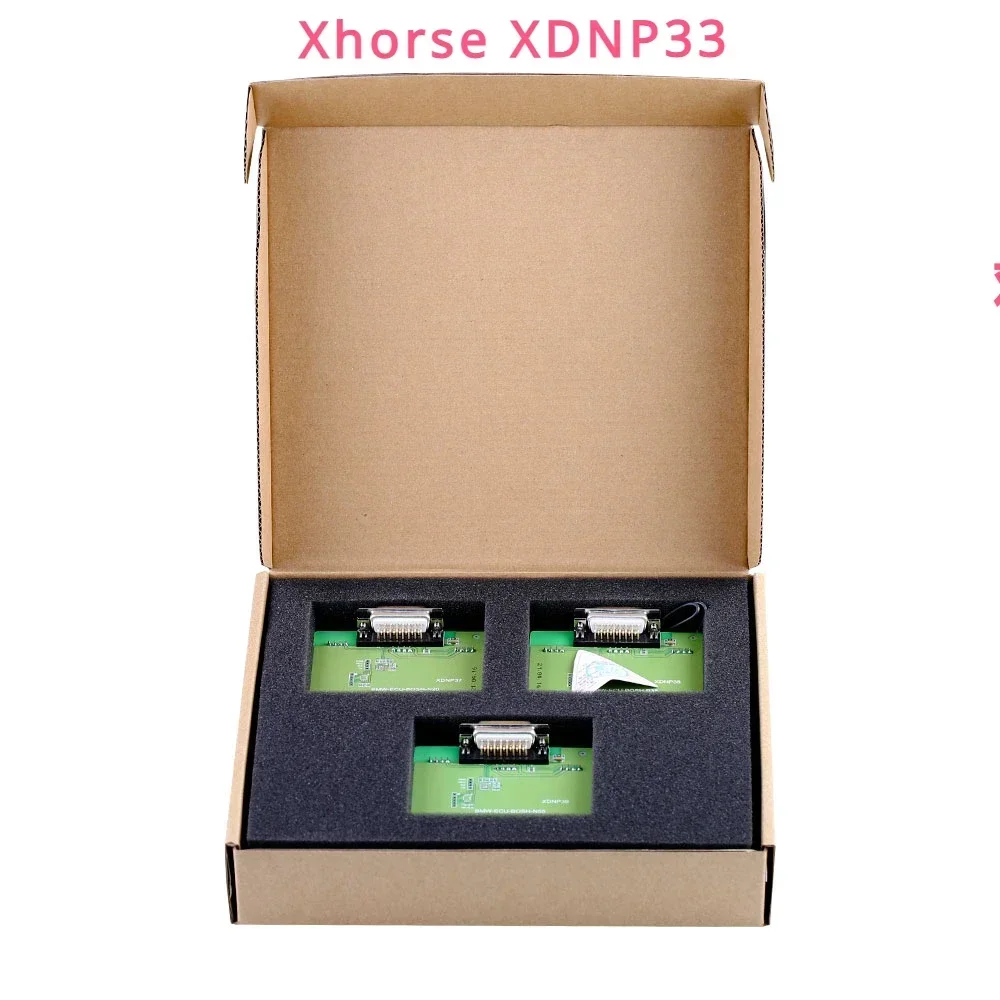 Best Xhorse XDNP33 Xhorse MINI PROG Solder-Free for BMW Adapters 3Pcs Set for KEY TOOL PLUS and VVDI MINI PROG OBD Adapters