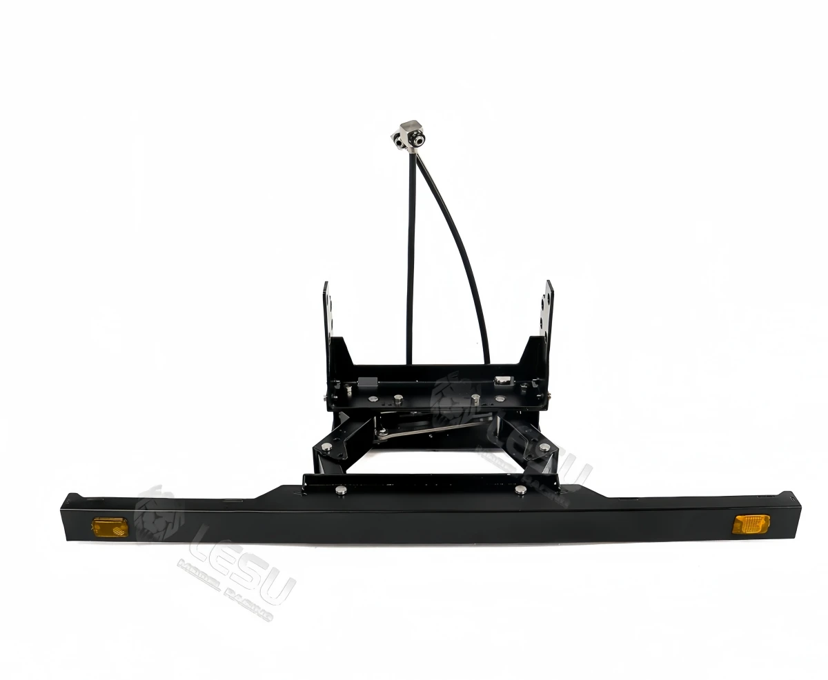 1/14 RC Truck Hydraulic Telescopic Rear Bumper & Tail Light Set LESU LS‑A0064 for Roll‑on/Roll‑off Tipper