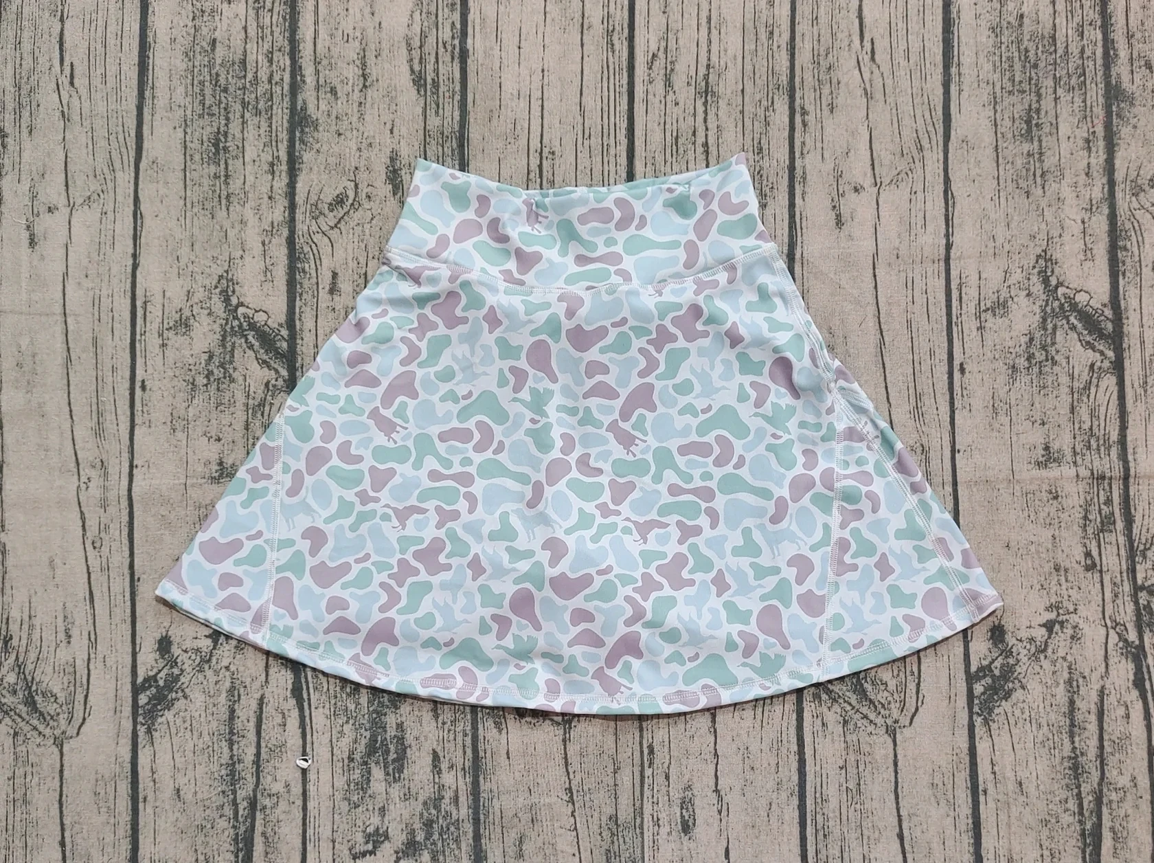 

Wholesale Adult Woman Ducks Dogs Shorts Skirt Yoga Green Camo Athletic Summer Girls Active Skort Clothes