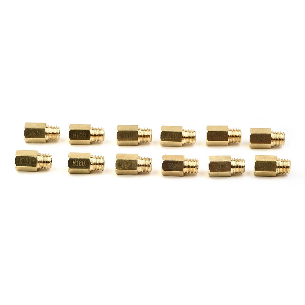 

Gold Color Carburetor Nozzle Jets Motorcycle /Set 90- 200 Carb Carburetor For Mikuni Main Jet Motorbike TM New