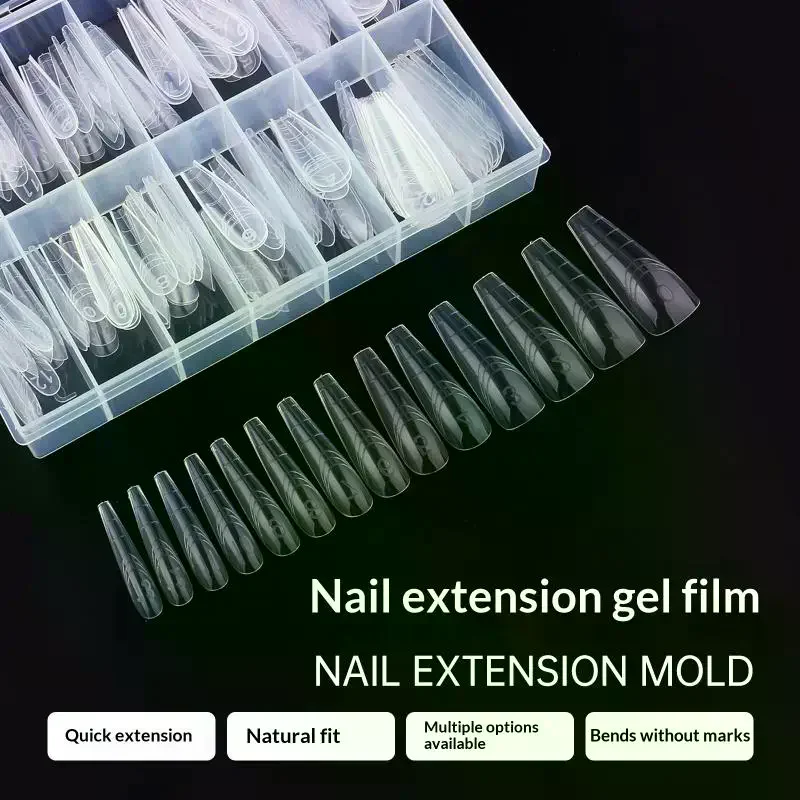 70/140/150 szt. Formy do paznokci Nailpop Dual System, szablony do przedłużania paznokci, sztuczne tipsy, formy do paznokci, formy do żelu, narzędzia do zdobienia paznokci