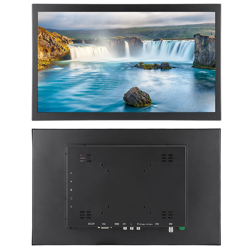17.3 Inch Full HD Embedded Industrial Metal Monitor Normal Non Touch Version Monitor Display