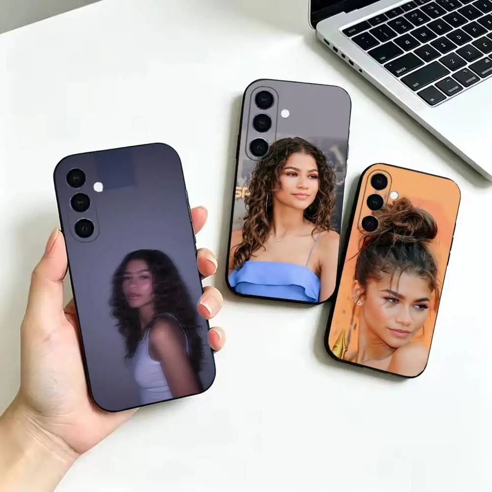 Zendaya Soft Silicone Protective Cover, Suitable for Samsung Galaxy A02S,A12-A52,A21S,A31,A41,A51,A71-A73,A30S