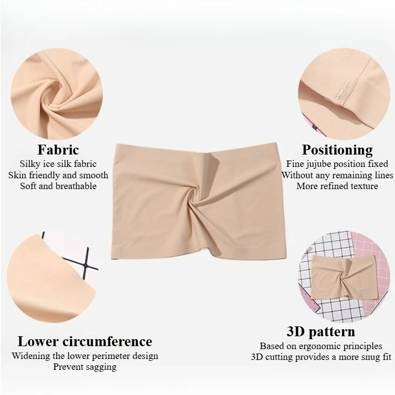 قطعة واحدة الصيف مثير أنبوب القمم النساء حمالة رفع البرازيلي الملابس الداخلية الحرير الجليد رقيقة سلس كلمة حبال أسود أبيض Bralette أعلى #6