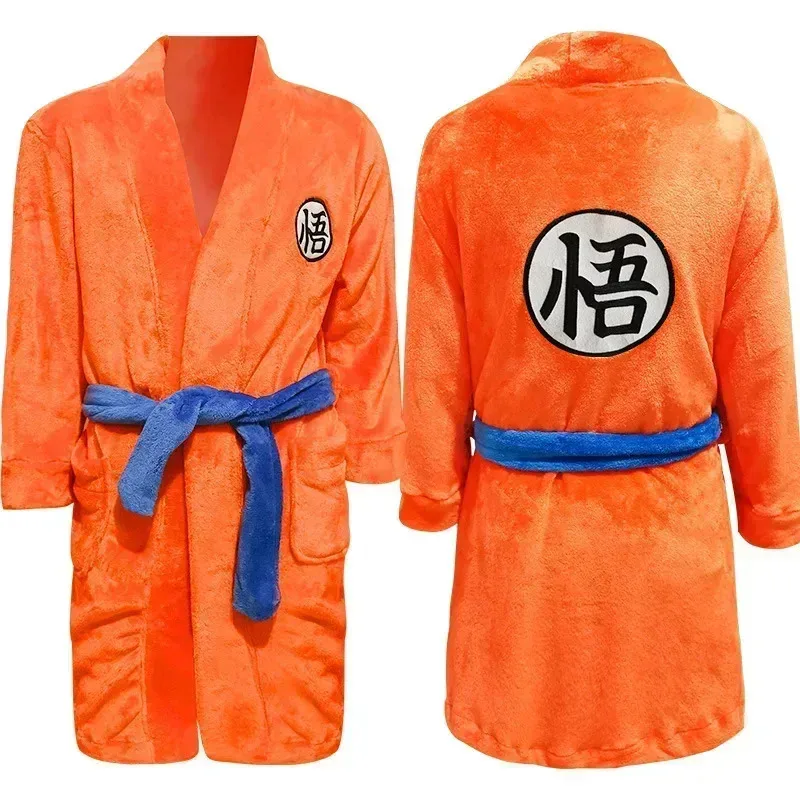 

Wiwi 1232025 аниме Dragon Son Goku Kakarotto косплей костюм комбинезоны кигуруми пижамы зимняя фланель для взрослых мужчин женщин
