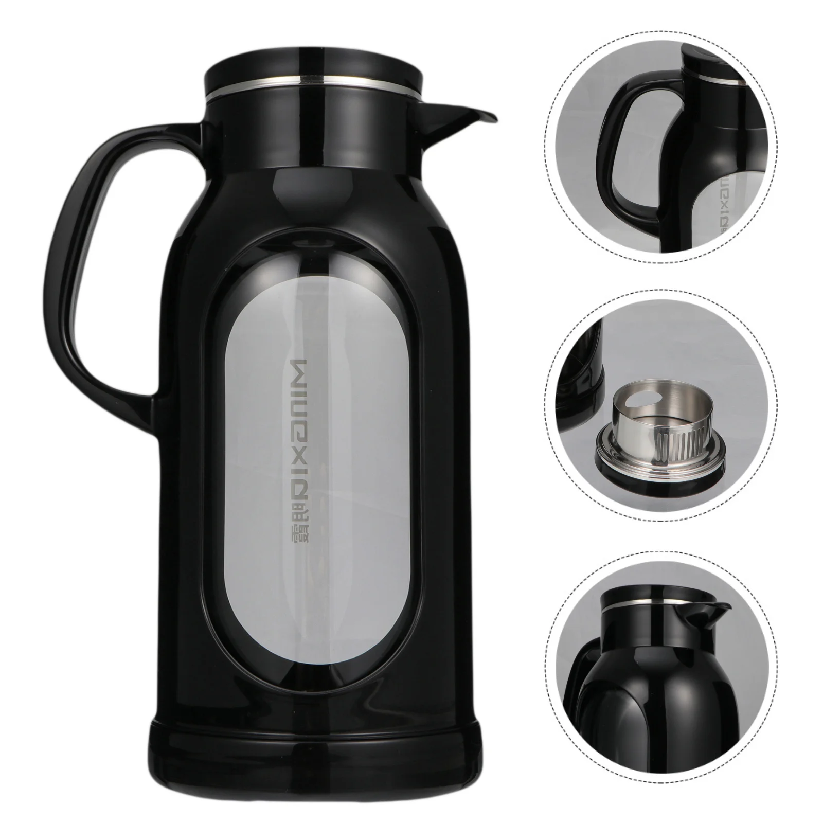 

Glass Water Pot Transparent Water Jug Coffee Kettle Glass Kettle