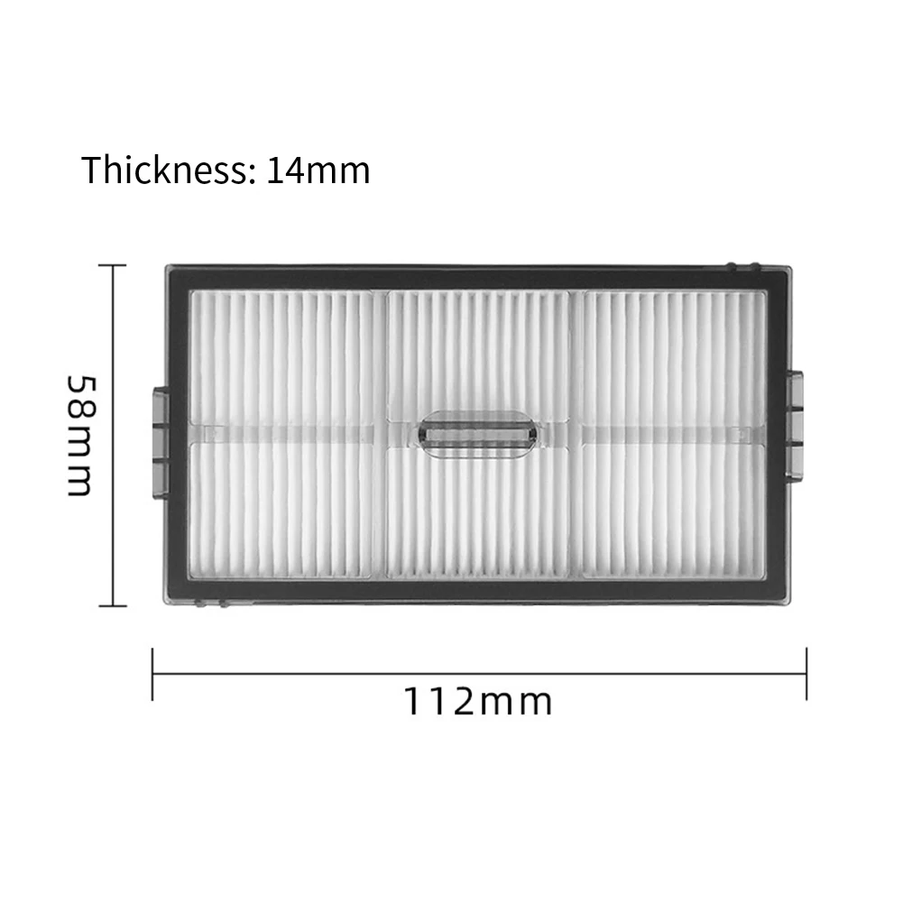 4/2 шт. сменный комплект моющегося HEPA-фильтра, улавливает тонкую пыль для Roborock для Saros 10R, пылесос, инструмент для бытовой чистки