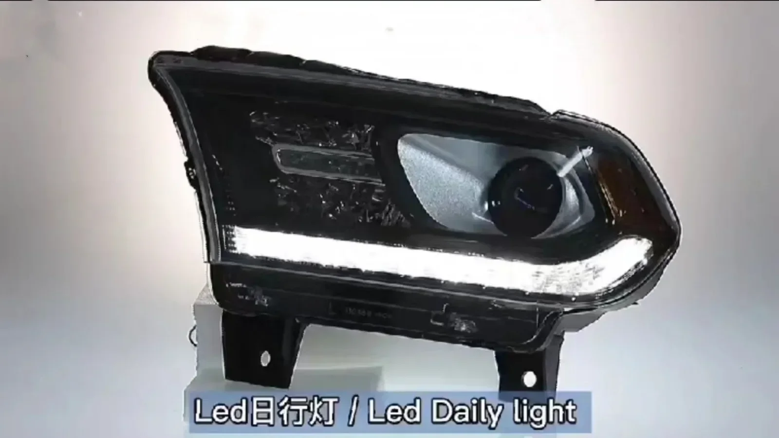 Car Headlight headlamp Led Daytime Running Light DRL Low High Beam for Dodge Durango 14-20
