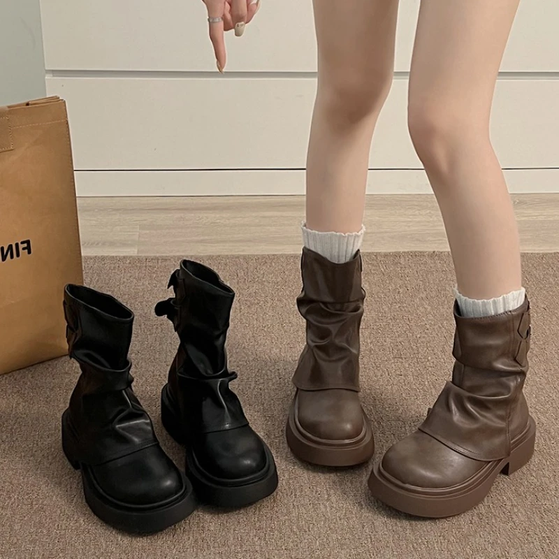 cosy-soft-leather-women-western-cowboy-boots-fashion-thick-heels-slip-on-shoes-ladies-modern-short-botas-para-mujer