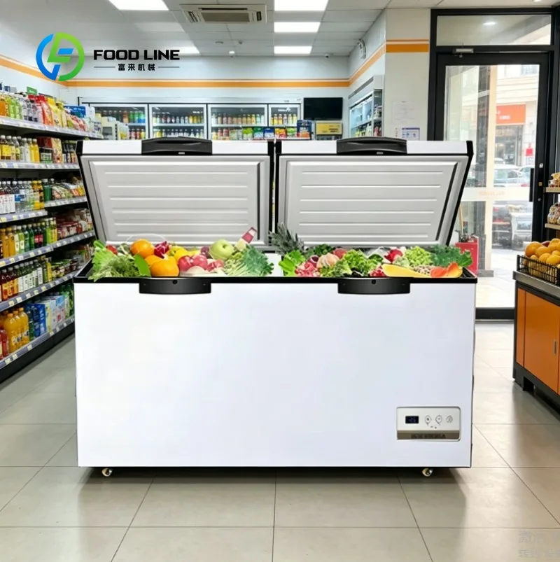 Customize Energy Saving Refrigerator Display Cooler Cabinet Chiller Unit for Drinks, Food, and Beverage Storage