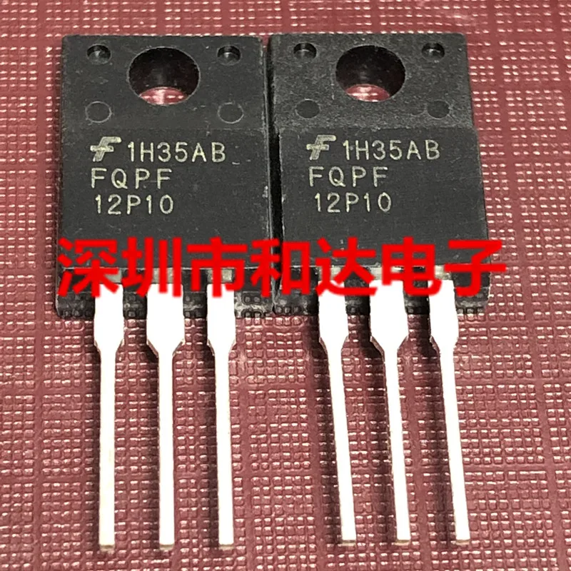 10pcs FQPF12P10  F -100V -8.2A