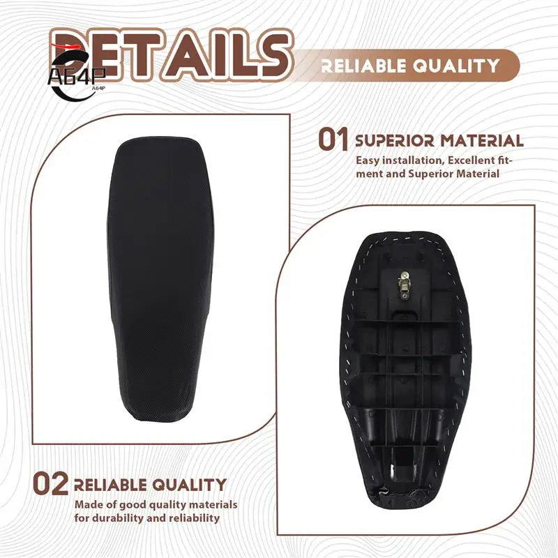 

A64P-ATV Seat Cushion 50Cc / 70Cc / 90Cc / 110Cc / 125Cc For Small Flying Tiger Four Wheel Atv