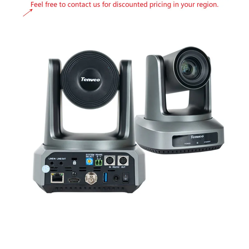 2025 Tenveo Venda Quente Câmera UV MAX PTZ USB/HDMI/SDI POE Câmera de Conferência de Rastreamento Automático 20X ZOOM PTZ Câmera de Videoconferência