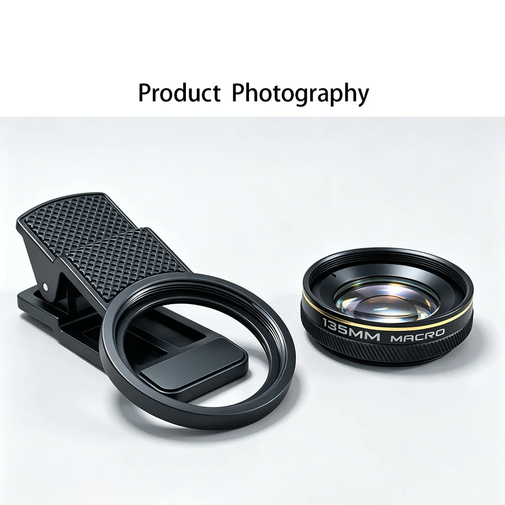 Handy-Kameraobjektivfilter, 135-mm-Makroobjektiv für Mobiltelefone, 30–150 mm Arbeitsabstand, Objektive für iPhone und Android. – Detail 19