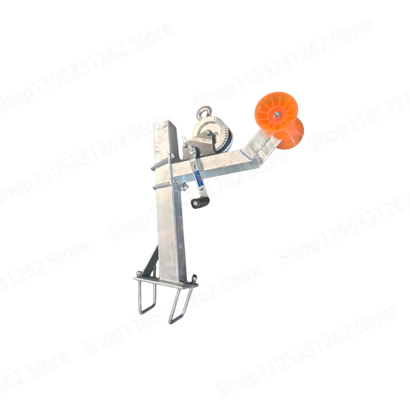 Yacht Trailer Winch Frame Bracket Combination Boat Top Roller Motorboat Rubber Boat and Other Trailers Manual Winch Accessories