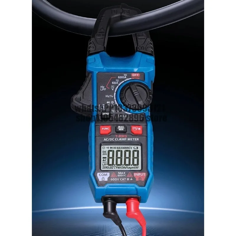 Clamp Digital Multimeter AC Ammeter Digital High Precision Automatic Current Clamp Meter Electrical Maintenance