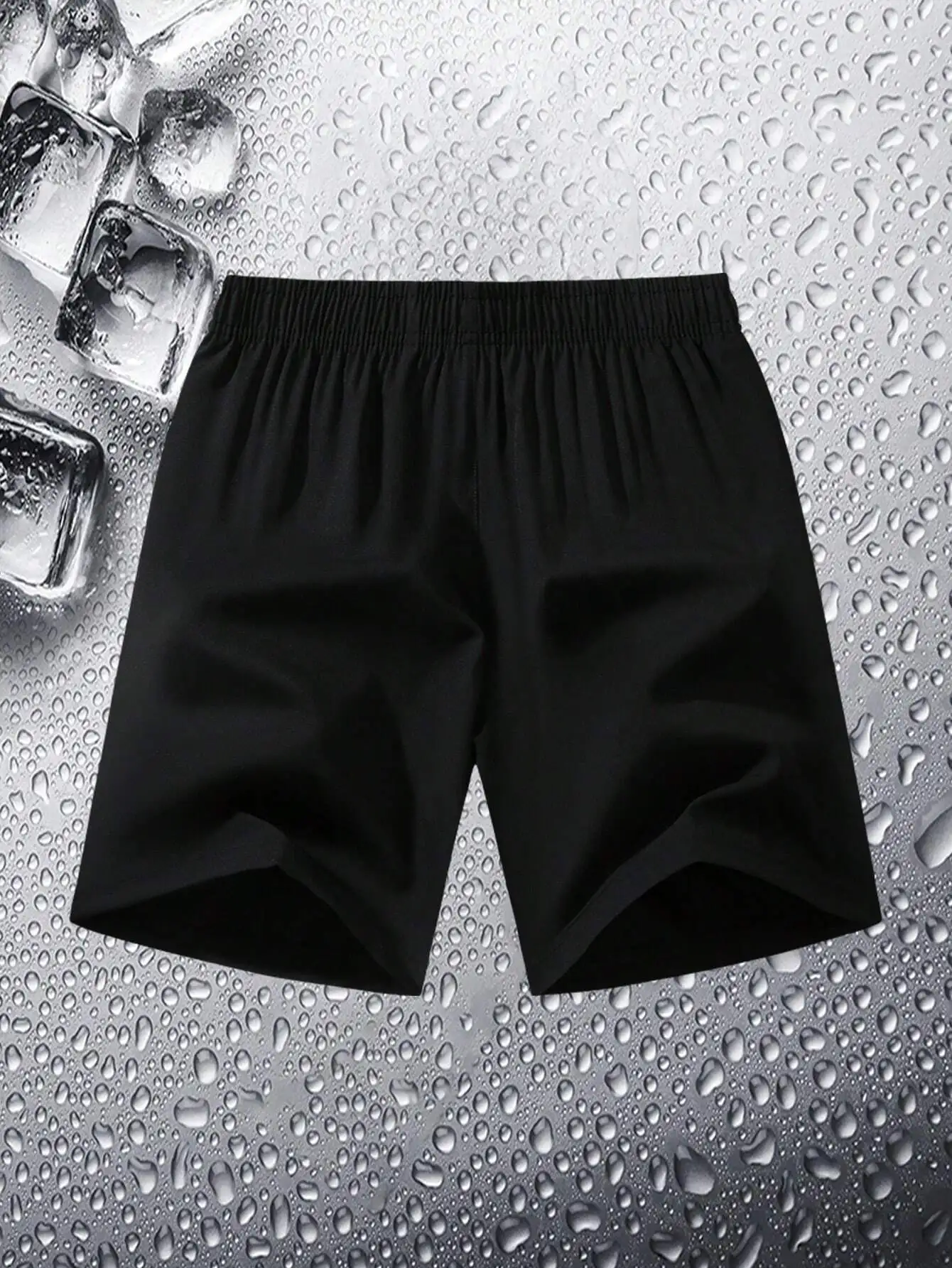 

3 Pcs Men's Sport Shorts Ice Silk Quick Dry Casual Running Fitness Beach Shorts
