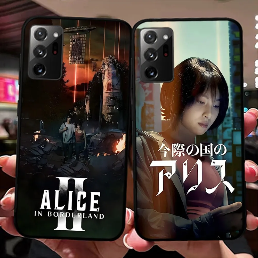 TV A-Alice In B-Borderland Season Phone Case For Samsung Note 8 9 10 20 Pro Plus Lite M 10 11 20 30 21 31 51 A 21 22 42 02 03