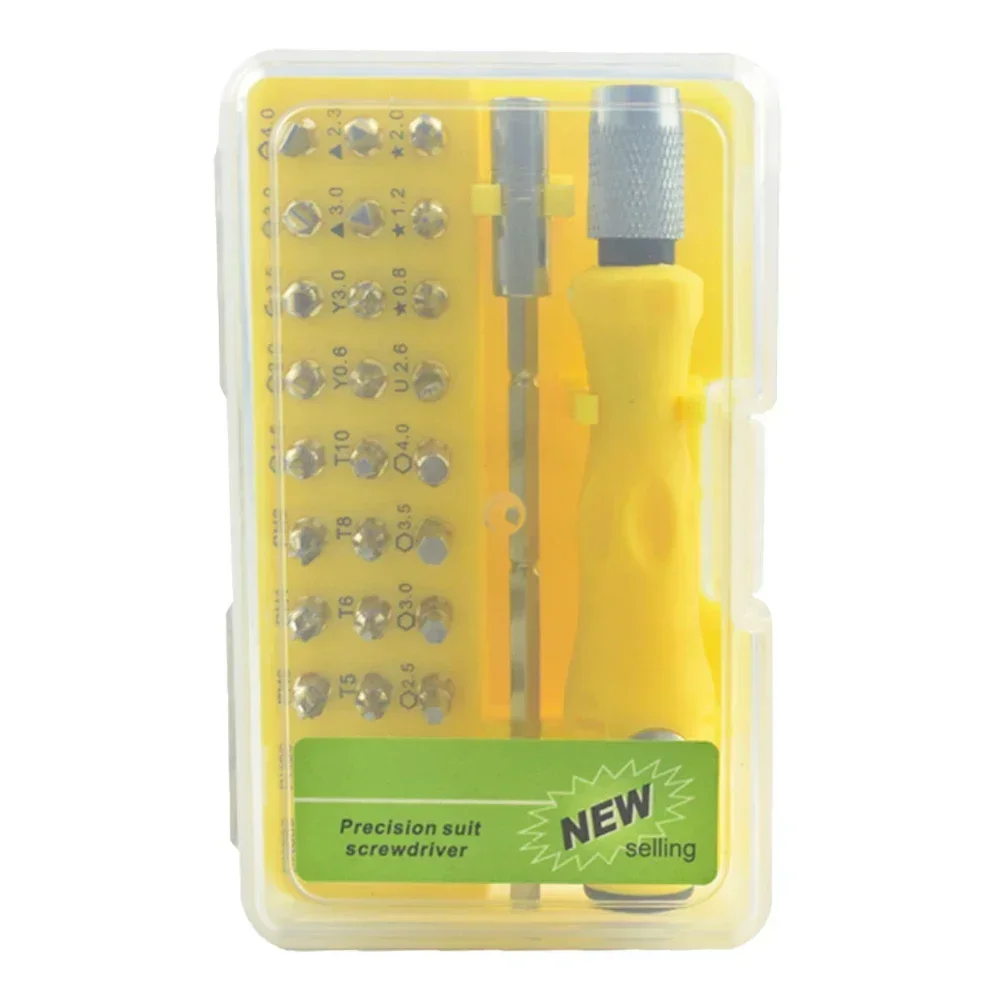 Magnetic Repair Tools 32 In 1 Screwdriver Set On-the-go Repairs Compact Screwdriver Bits Mini Magnetic Screwdrivers