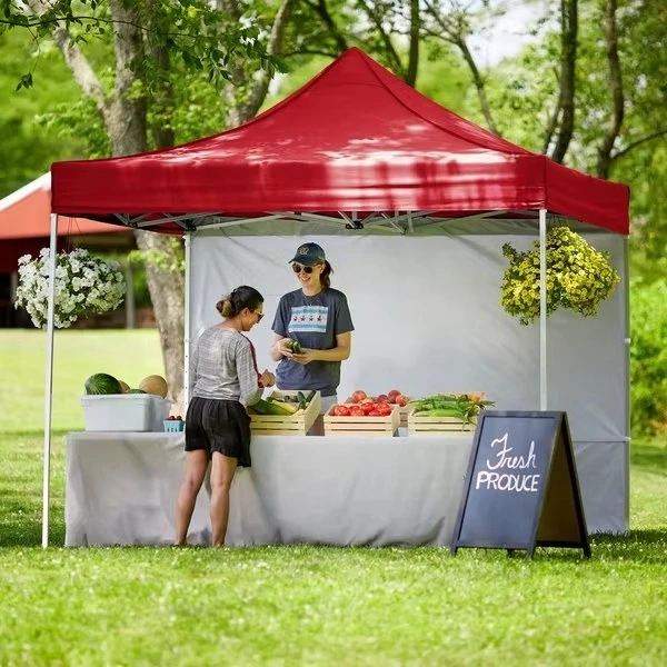 10'x10' Advertising Promotion Display Aluminum Folding Gazebo Exhibition Tent
