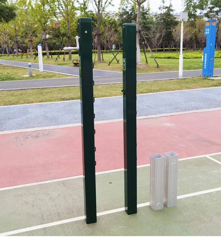 Air volleyball rack badminton rack two-in-one portable indoor and outdoor tennis column standard mobile tennis rack