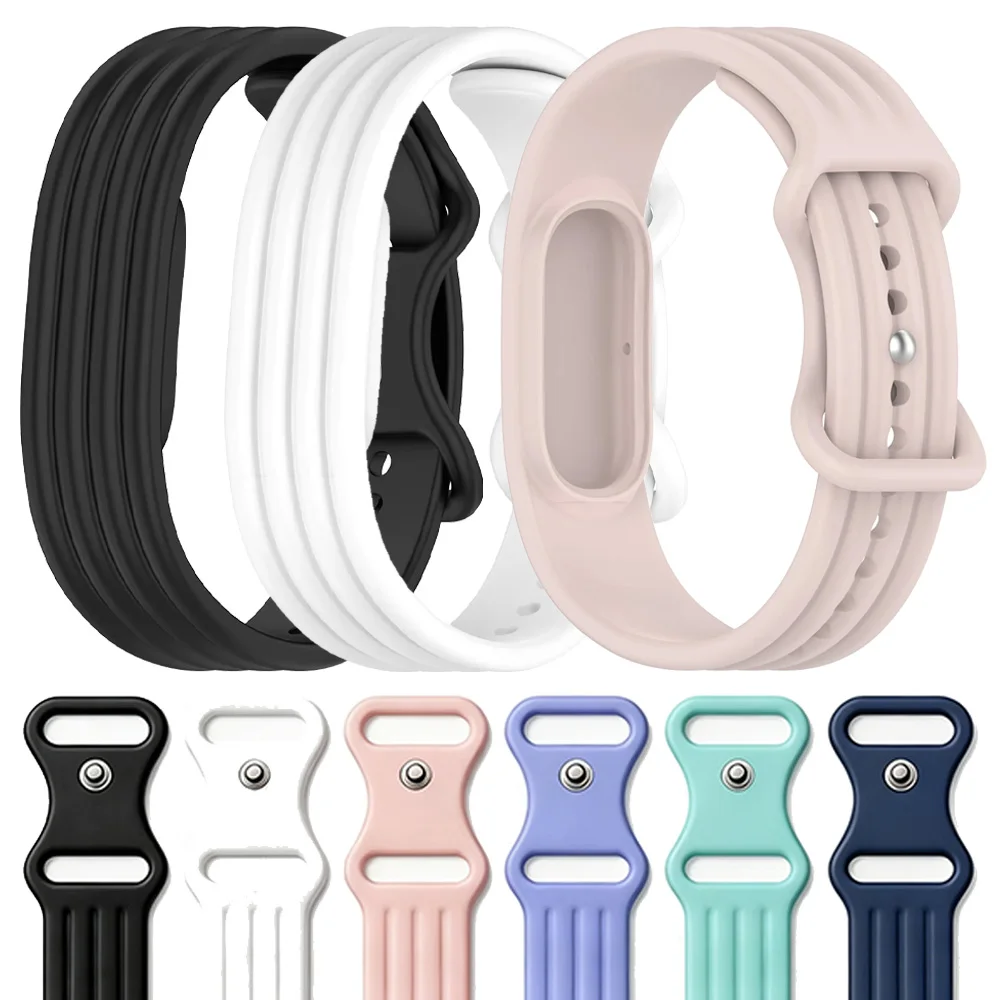 Offizielles 1:1 Silikonarmband für Google Fitbit Air Smartwatch-Armband für Fitbit Air Fitness-Tracker-Armband-Zubehör