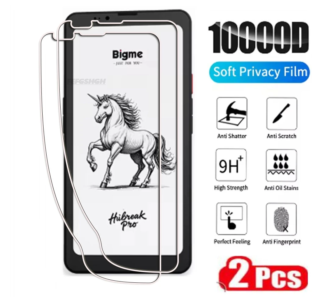 

2PCS HD Full Hydraulic Hydrogel Film For BIGME HiBreak Pro 6.13‘’ BIGME HiBreak Pro Ebook Protective Screen Protector Cover