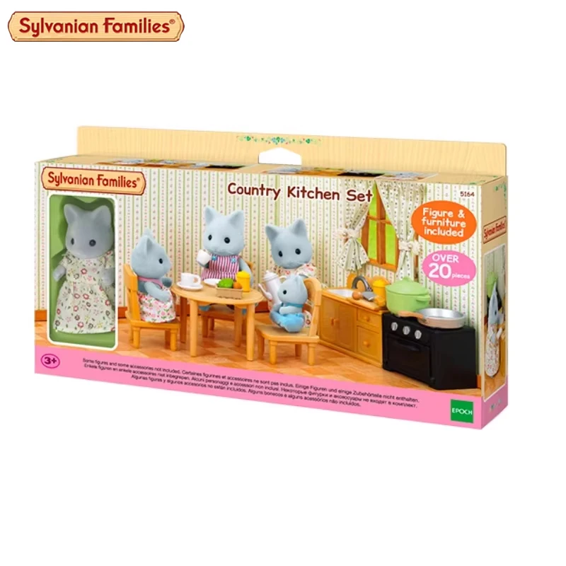 

Authentic Sylvanian Families Anime Character Simulation Playhouse Toy Room Decoration Toy Christmas Gift