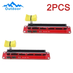 2PCS Potentiometer Module Potentiometer Board Single Row Sliding Potentiometer Linear Module Slide Block Module 10K DC 3.3V-5V