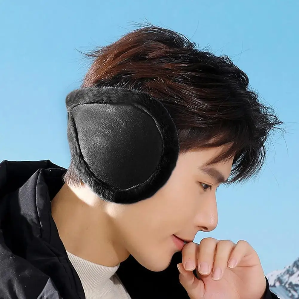 ฤดูหนาว Earmuffs กลางแจ้งความร้อน Soft Plush Earmuff สําหรับผู้หญิงผู้ชาย Thicken หูอุ่นกีฬา Windproof Coldproof หู Muff Headband