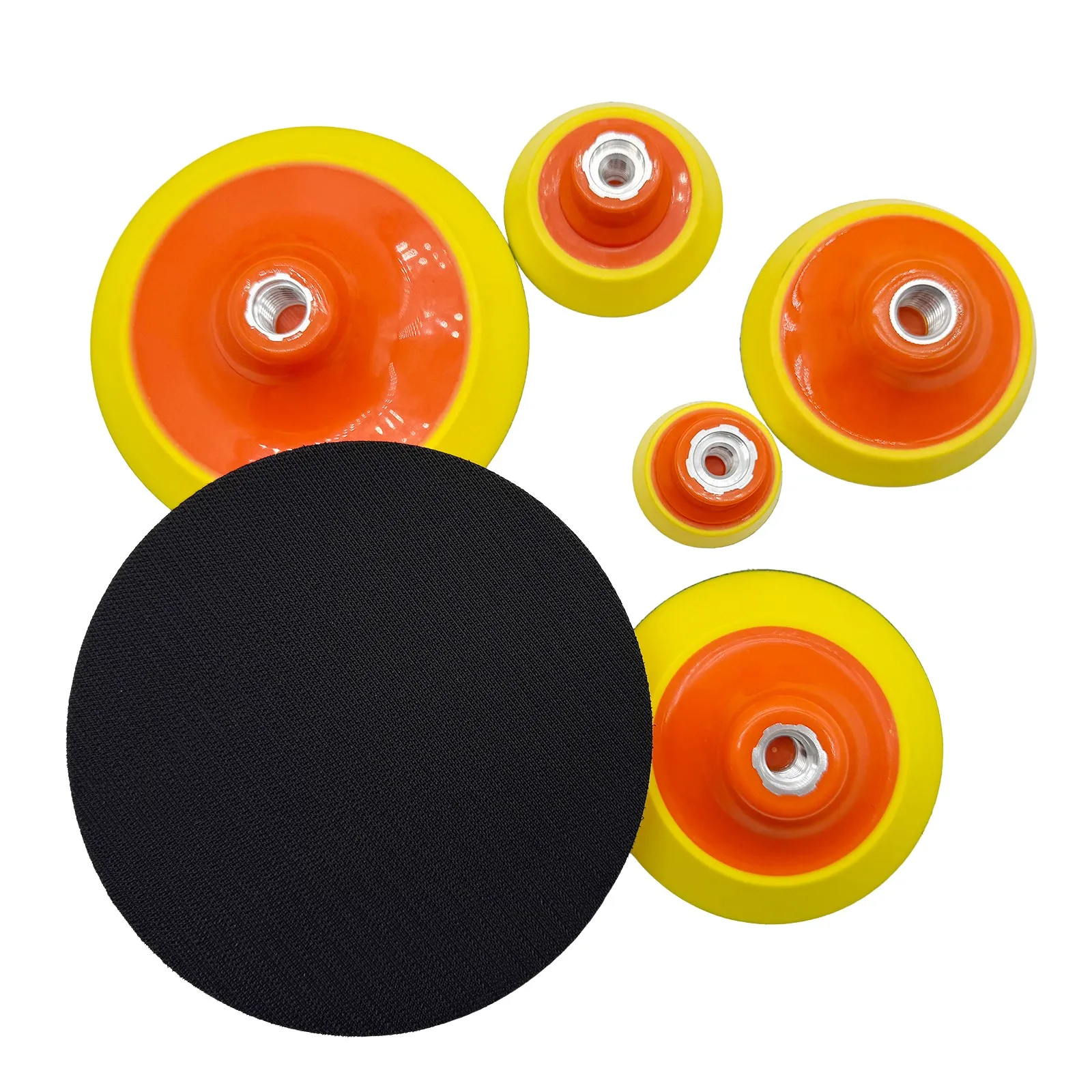 1pc 2/3/4/5/6/7inch Backing Plate M14 M16 Sanding Pad For Grinder Machine and Polish Pads Polisher Grinder Tools