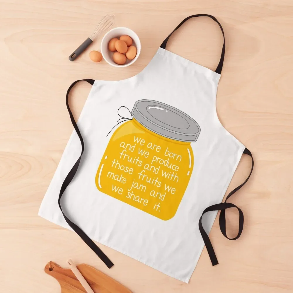 

Vernon MyMy Quote Sticker Apron Waterproof women Customizable Apron