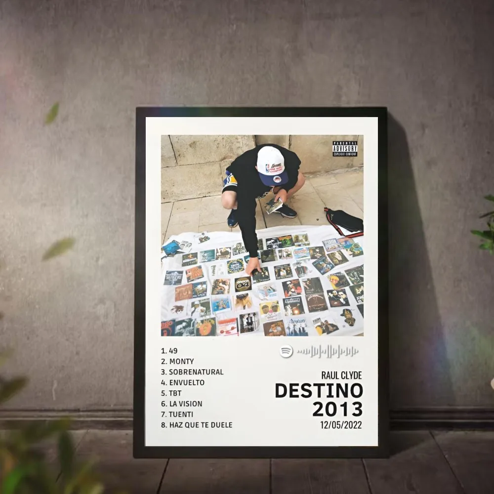 R-Raul C-Clyde ملصق الأفلام القديمة جدار الفن طباعة ملصق ديكور جدارية ديكور المنزل الحديث هدية عيد ميلاد غرفة المرآب غير المؤطرة