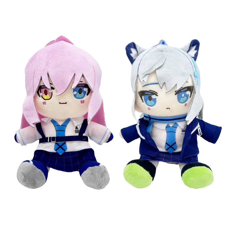 เกม Blue Archive ตุ๊กตาของเล่นตุ๊กตายัดไส้ Sunaokami Shiroko Takanashi Hoshino อะนิเมะการ์ตูน Plushie รูปเด็กแฟนของขวัญวันเกิด